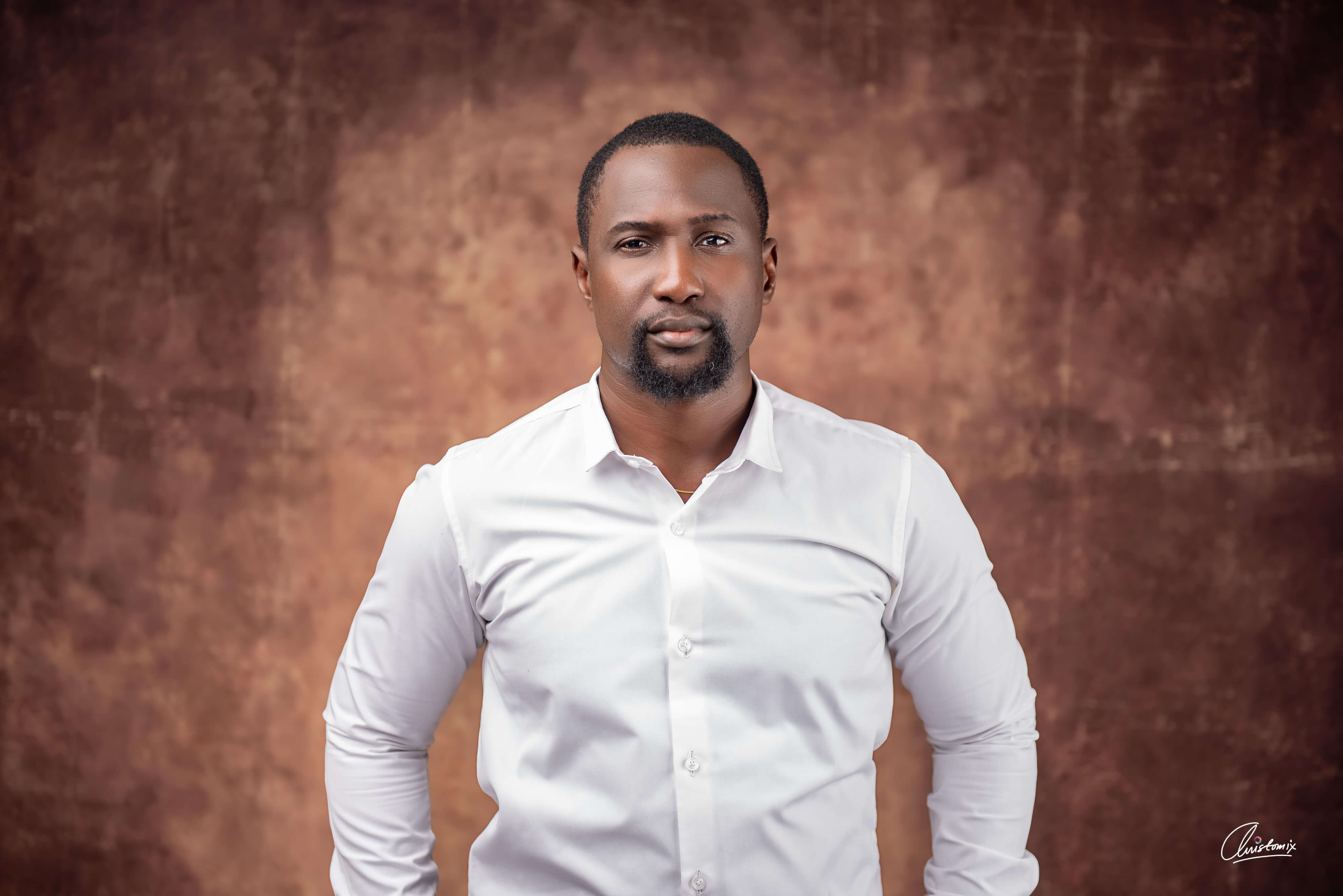 Closeup of an African male named Mr. Oluwatomi Solanke, the founder of Trove company and winner of Ecobank Fintech Challenge 2021